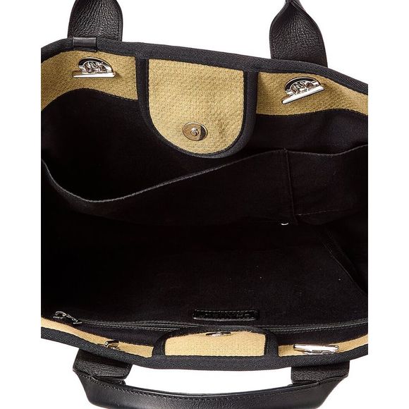 Chanel Beige Canvas Xl Deauville (Authentic Pre-Owned) - Picture 4 of 5